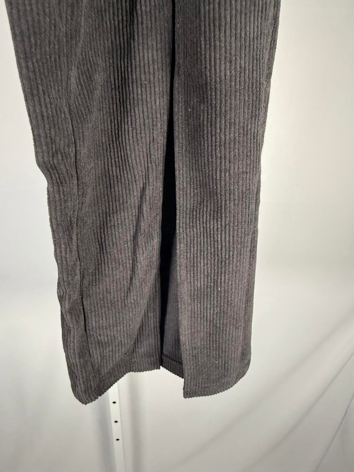 NWT Halara High Waisted Hem Midi Corduroy Casual Skirt Size XS