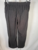 NWT Halara Mid Rise Pocket Straight Leg Corduroy Casual Pants Black Size - Large