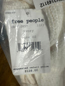 NWT Free people Brookside Tunic Ivory Size x-small