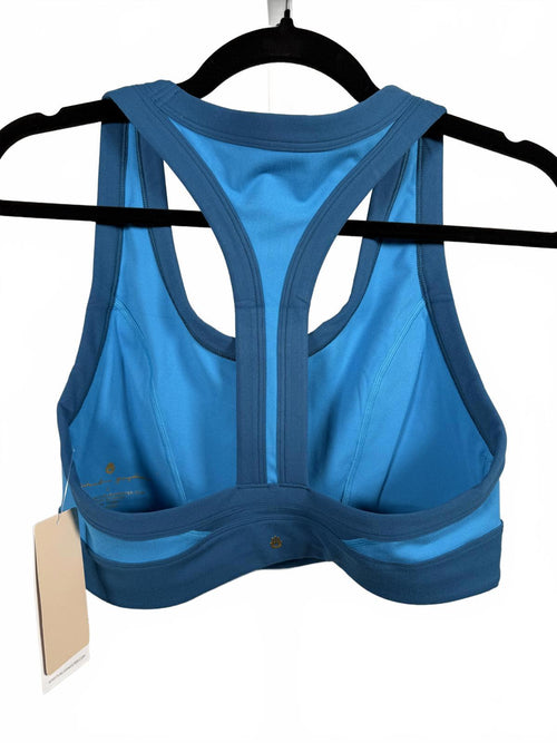 Spiritual Gangster Sports Bra Two-Tone Teal Aurora - L