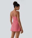 NWT Halara Softlyzero™ Plush Backless Active Dress-Easy Peezy Edition Size M