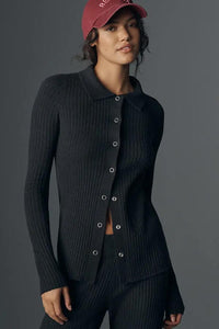 NWT Spiritual Gangster Aster Long Sleeve Luxe Buttondown Top Size XS