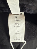 NWT Halara Flex Mid High Waisted Tummy Control Side Zip Pocket Work Pants - XL