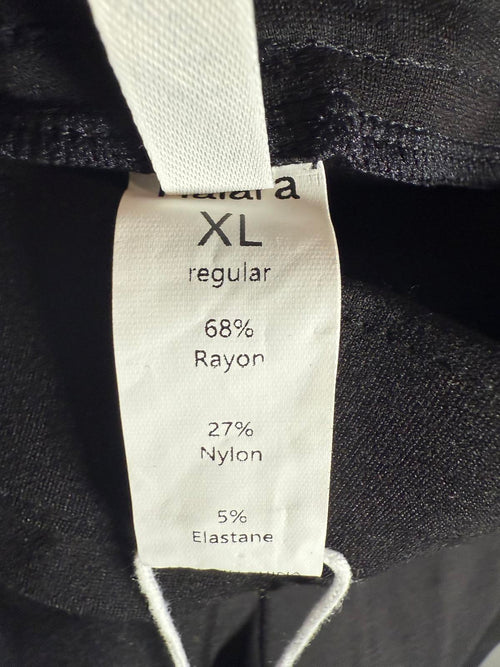 NWT Halara Flex Mid High Waisted Tummy Control Side Zip Pocket Work Pants - XL