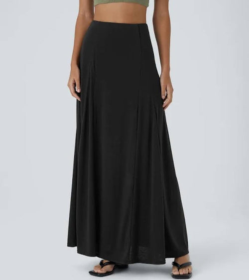 NWT Halara High Waisted Side Zipper Maxi Skirt Size Small