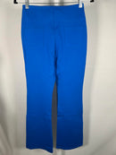 NWT Halara Flex High Waist Back Side Pkt Slight Flare Work Pant Princess Blue XS