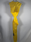 NWT Mac Duggal 27022 Sleeveless Front Twist Dress Size 2