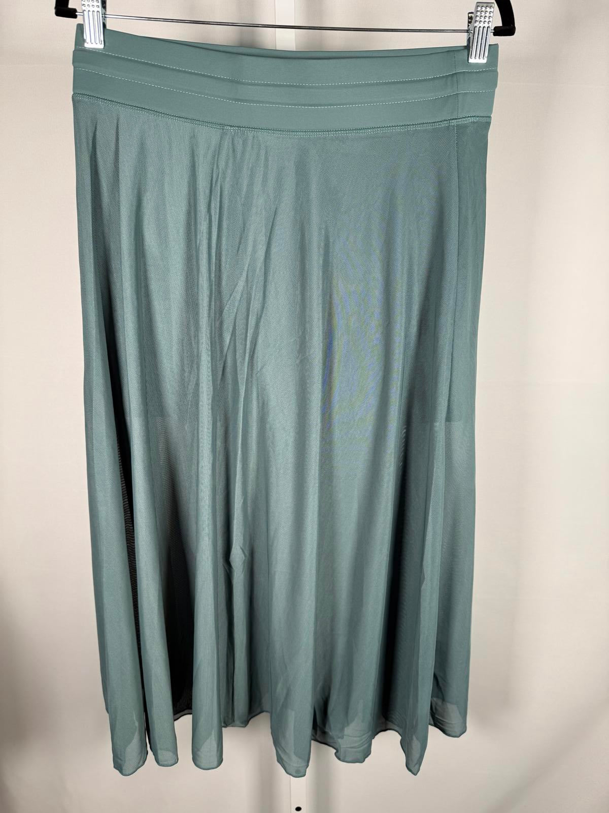 NWT Halara Breezeful High Waisted Tie Front Flowy 2-in-1 Maxi Casual Skirt L
