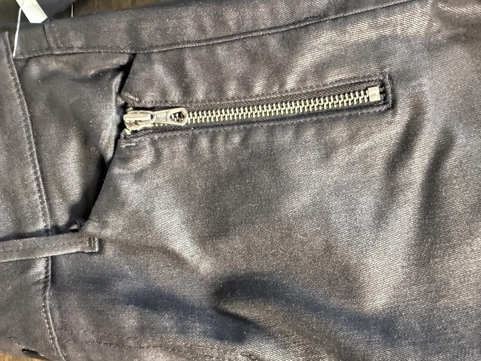 Joes JeansJet Black Rollin Zip Skinny Jeans Size 27. NWT