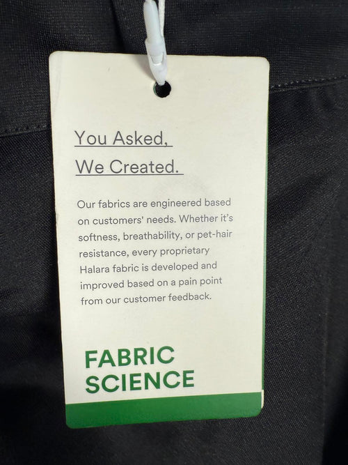 NWT Halara High Waisted Decorative Ruched Hem Work Pencil Skirt Black M