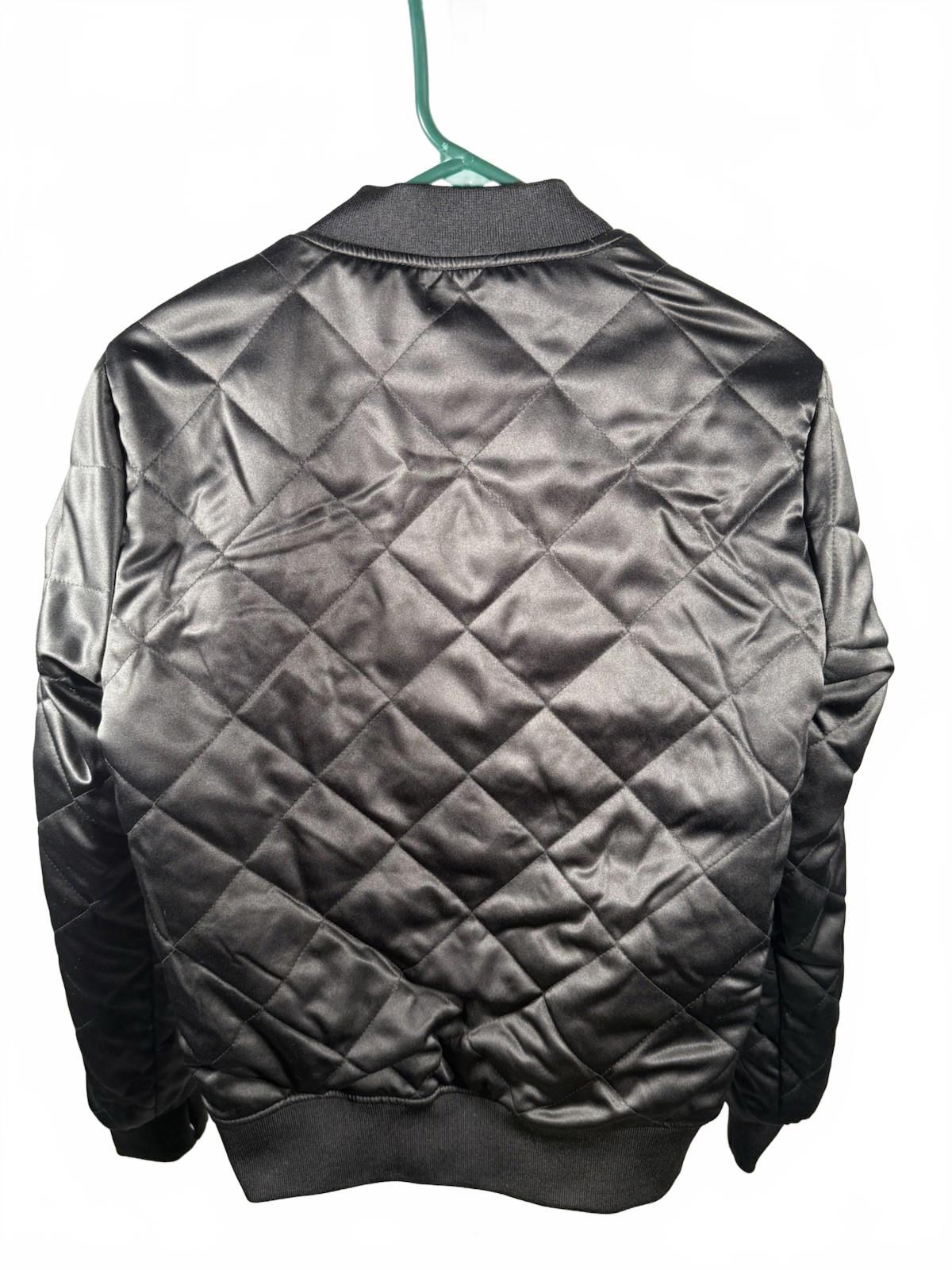 Blanc Noir Reversible Camo Print Bomber Jacket Size M