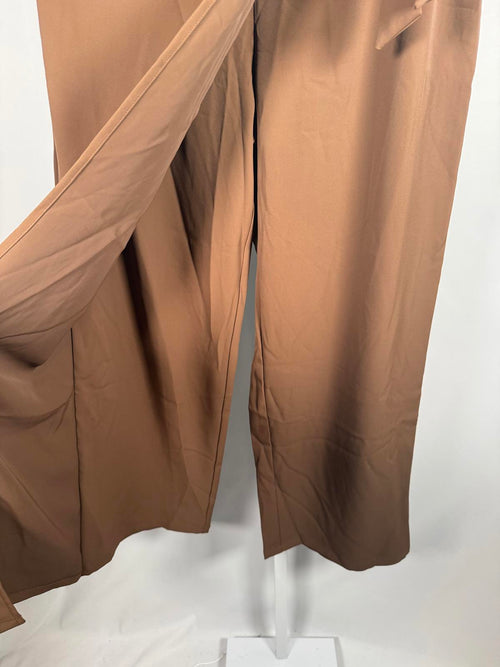 NWT Halara High Waisted Tie Side Wide Leg Work Pants Size XL