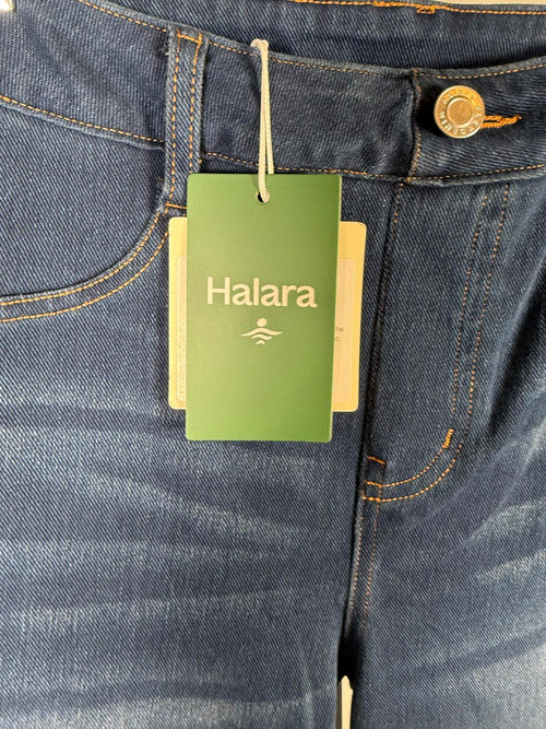 NWT Halara Flex High Waisted Tummy Control Butt Lifting Denim Bootcut XS