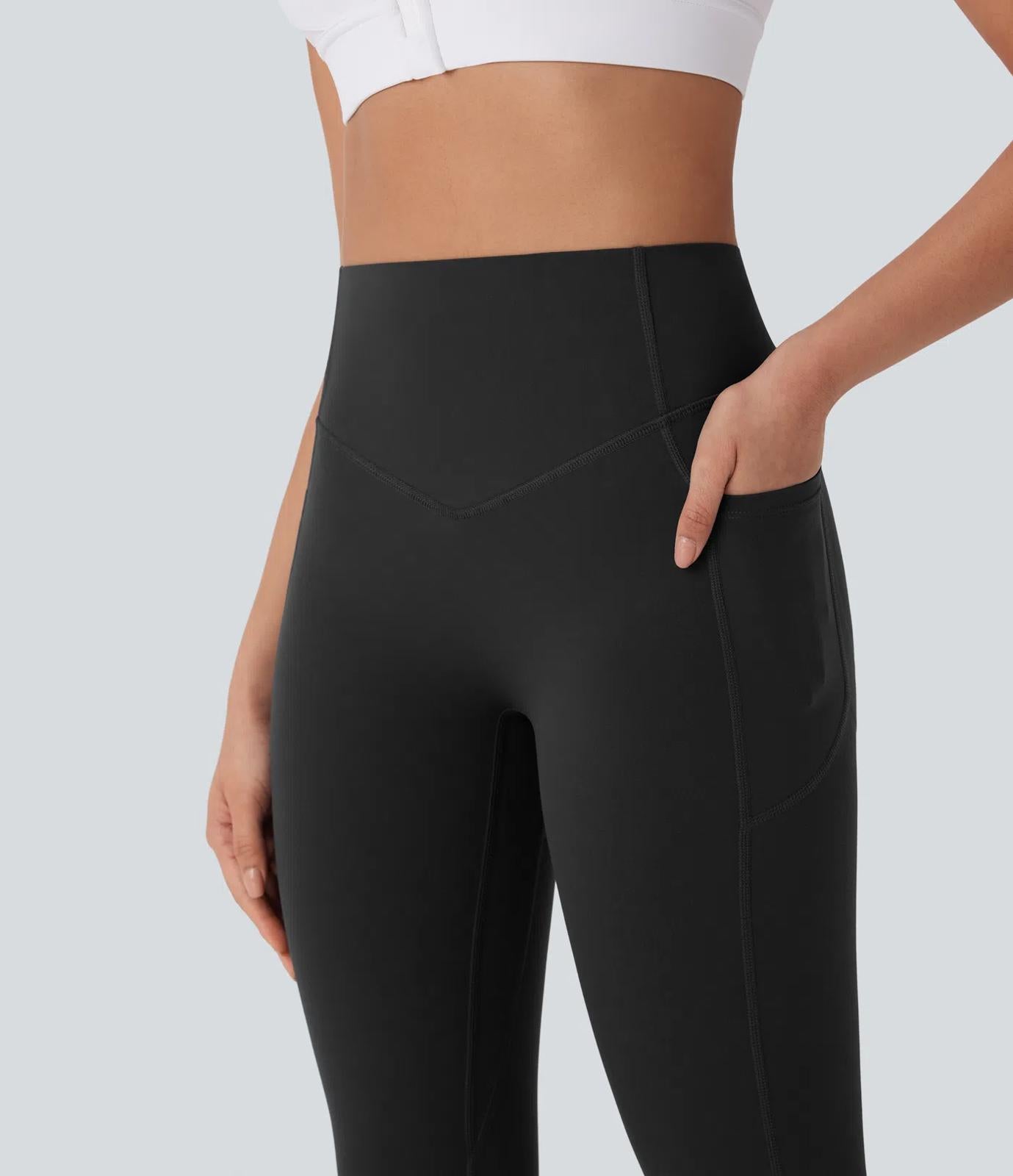 NWT Halara UltraSculpt High Waisted Tummy Control Butt Lifting Ruched Leggings S