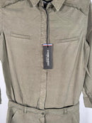 Etienne Marcel Women's Long Sleeve Olive Green Dress, Size XS