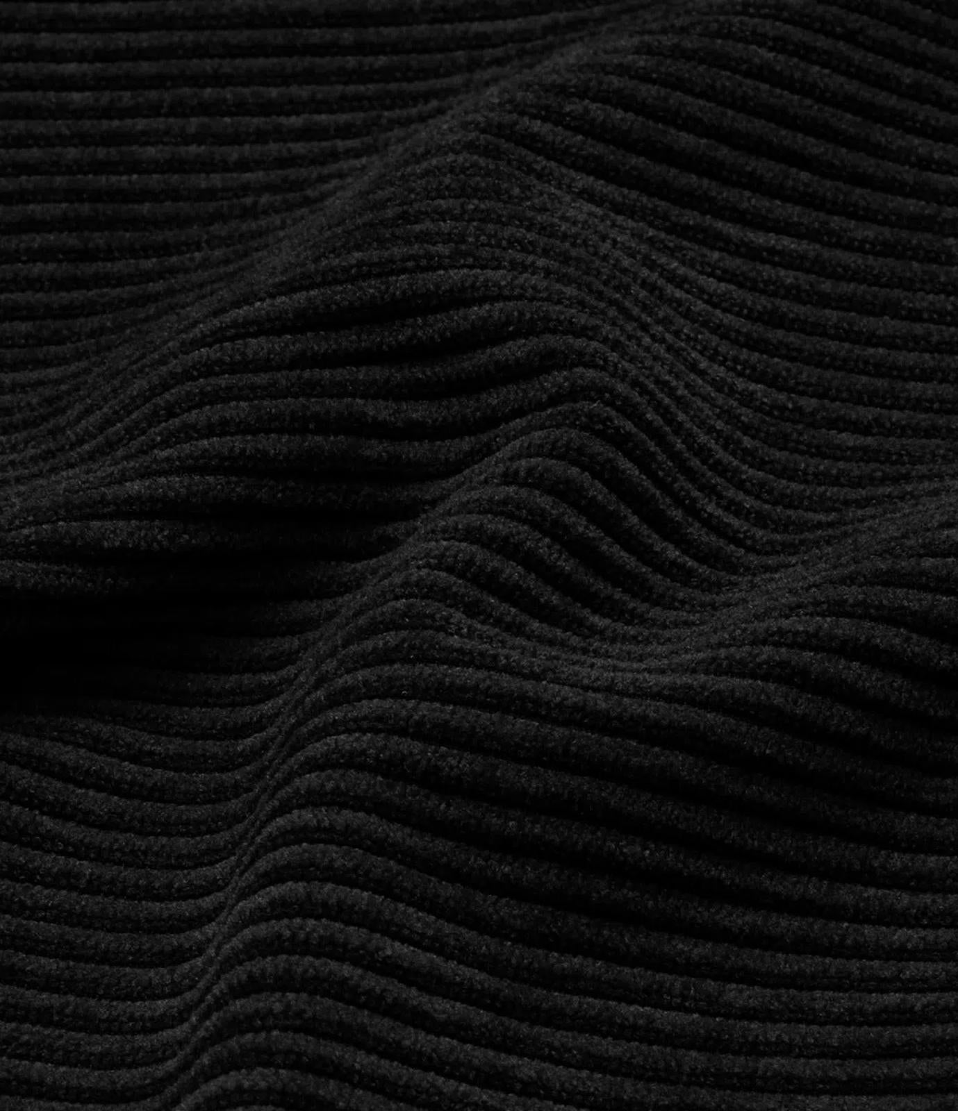 NWT Halara Mid Rise Zipper Pocket Corduroy Casual Pants Black XS Petite