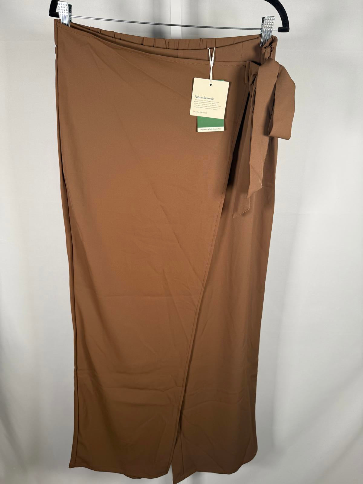 NWT Halara High Waisted Tie Side Wide Leg Work Pants Size XL