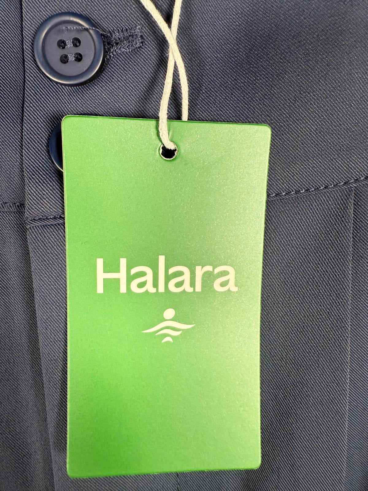 NWT Halara High Waisted Zipper Pocket Shirred Straight Leg Work Pants - Small