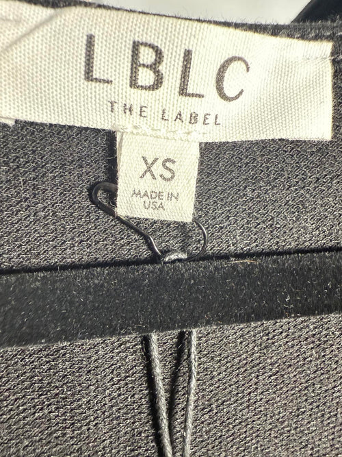 LBLC The Label Lauren Romper Black Size XS NWT
