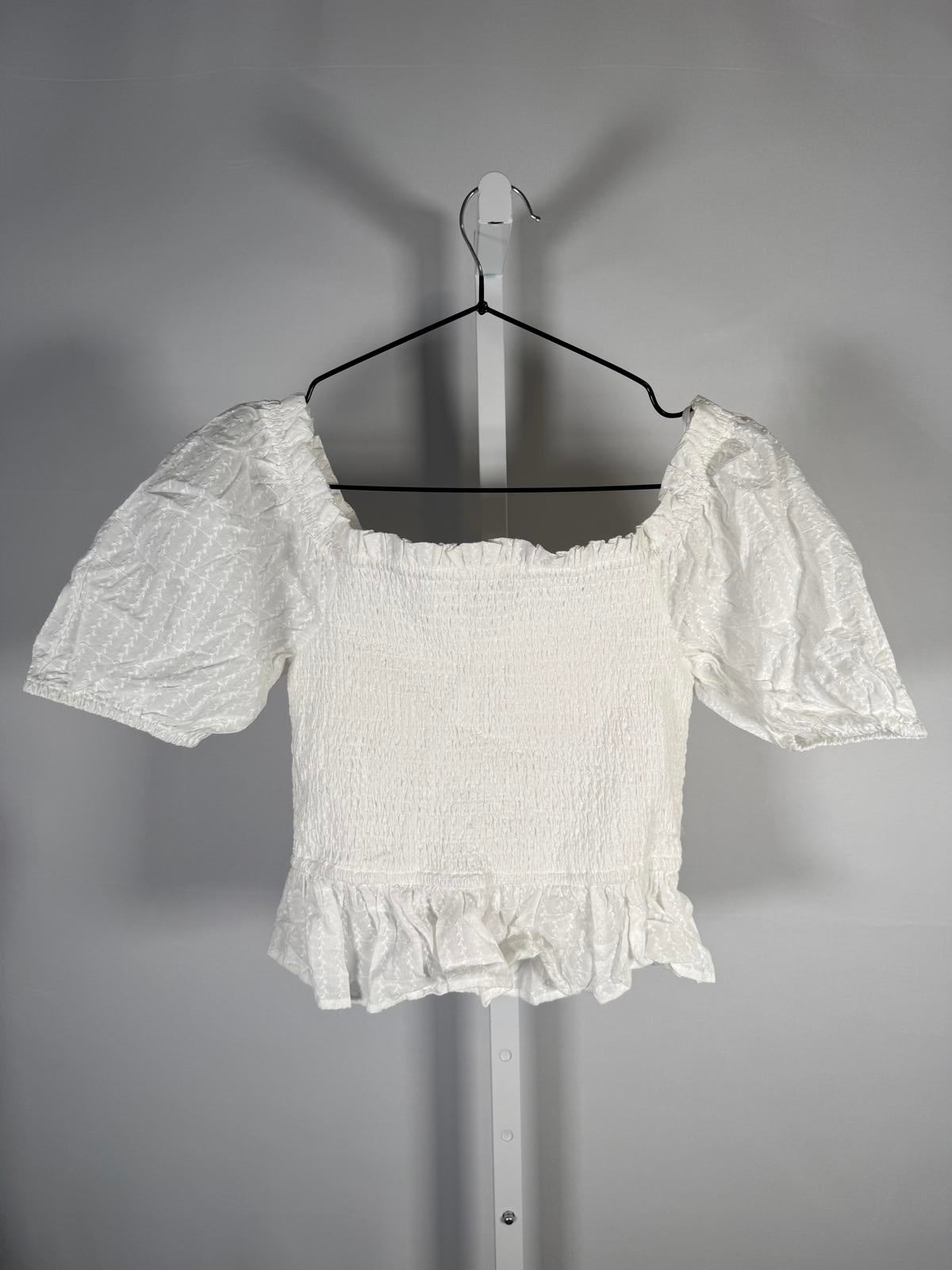 NWT Revolve Lost & Wander Coconut Vine baby doll top White Size - M