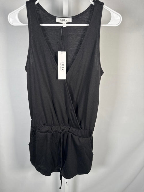LBLC The Label Lauren Romper Black Size XS NWT