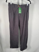 NWT Halara Mid Rise Zipper Pocket Corduroy Casual Pants Size Small