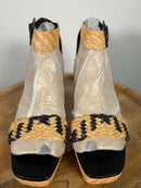 27 EDIT Naturalizer Jaselle Ankle Strap Platform Sandal Size 9 NWB