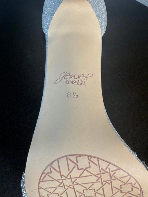 Jewel by Badgley Ridley Bejeweled Strap Stiletto Heel SIZE 8.5