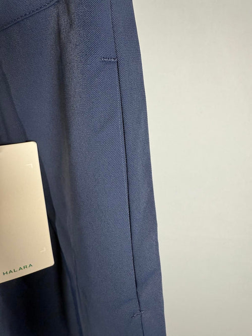 NWT Halara High Waisted Zipper Pocket Shirred Straight Leg Work Pants Size Large