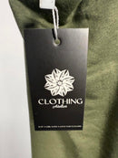 Atelier Olive Green Maxi Dress with Tie Detail Size M