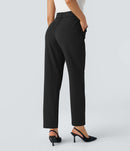 NWT Halara High Waisted Pocket Solid Work Tapered Pants Size Small, Tall