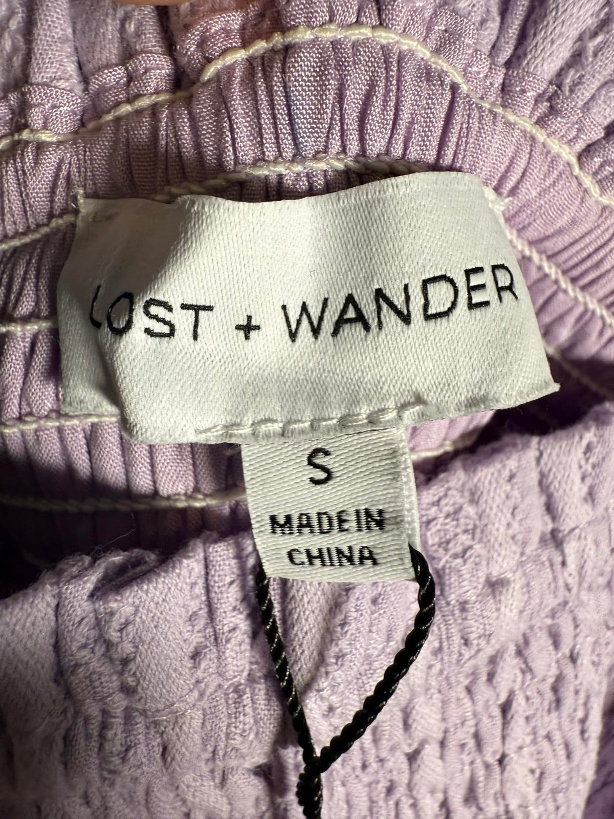 NWT REVOLVE LOST + WANDER  angel in disguise maxi dress Purple, Size Small