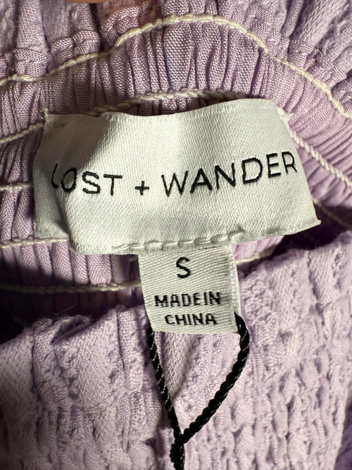 NWT REVOLVE LOST + WANDER  angel in disguise maxi dress Purple, Size Small