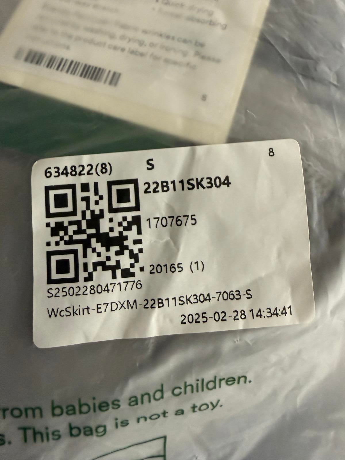 NWT Halara High Waisted Asymmetric Ruffle 2-in-1 Quick Dry Dance Skirt Gray S