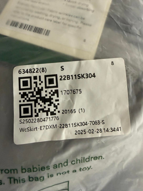 NWT Halara High Waisted Asymmetric Ruffle 2-in-1 Quick Dry Dance Skirt Gray S