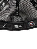 NWT New York Yankees Blackout Mesh Trucker New Era 59FIFTY Fitted Hat Cap Size 7