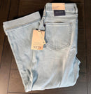 NWT NYDJ Marilyn Crop Cuff Cool Embrace Lift Tuck Jeans Oceanfront Size 00