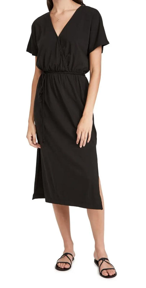 NWT Revolve By Z Supply Maryn Midi Dress Black Size XS