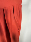 NWT Halara Flex High Waist Body Sculpt Waist-Slimming Work Pants Etruscan Red S