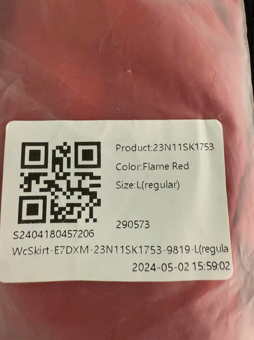 NWT Halara Breezeful High Waisted Pocket 2-in-1 Flowy Casual Maxi Skirt Size L