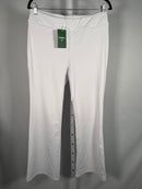 NWT Halara Flex™ Mid Rise Pocket Work White Pants Size Large