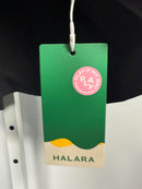 NWT Halara Round Neck Zipper Belted Pocket Midi Fit Work Dress - Size XL