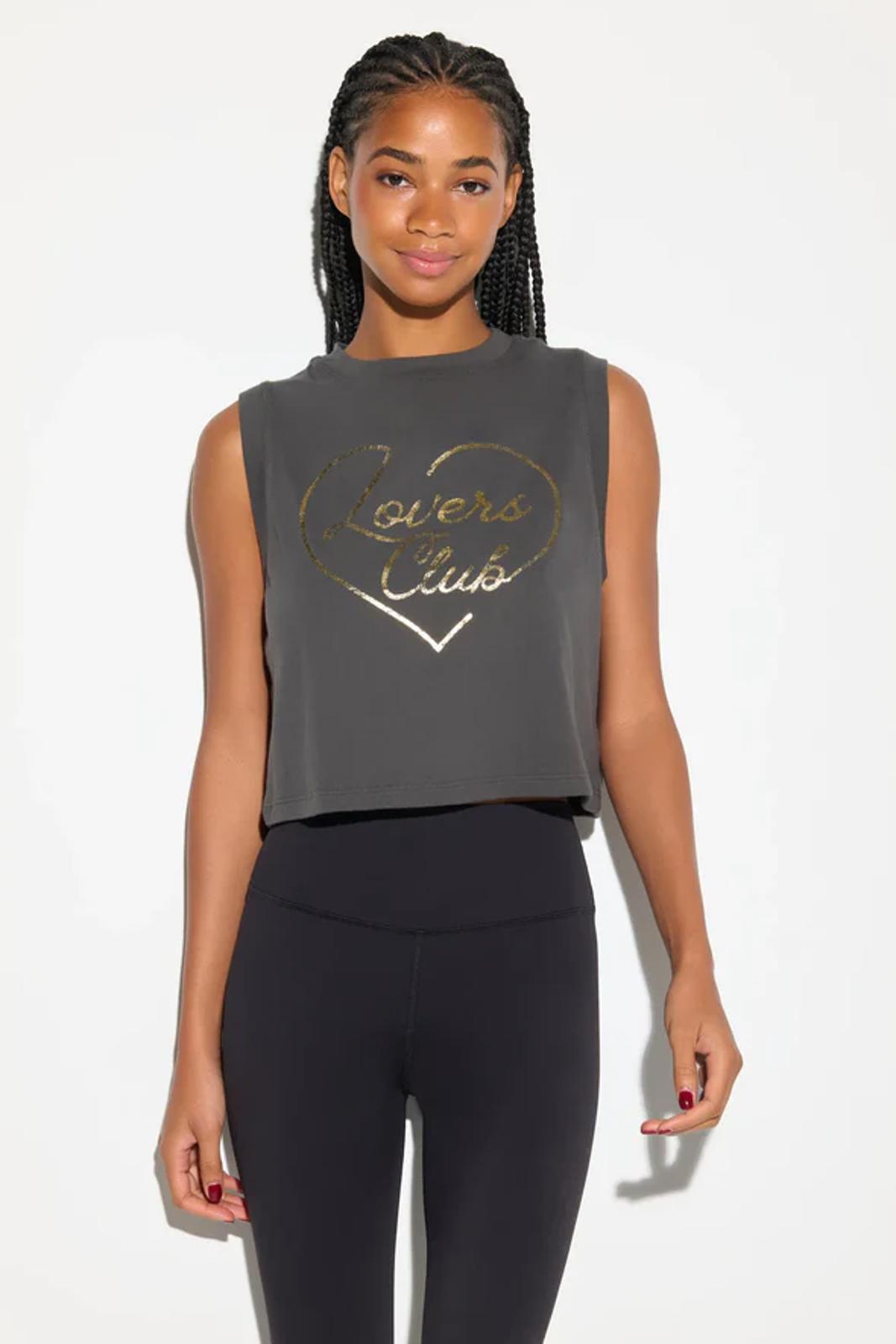 NWT Spiritual Gangster Lovers Crawford Crop Tank Black Size XL