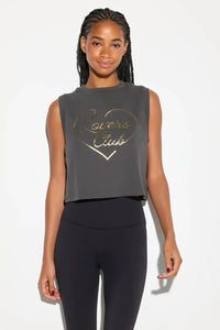 NWT Spiritual Gangster Lovers Crawford Crop Tank Black Size XL