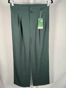 NWT Halara High Waisted Shirred Straight Leg Work Pants M, Petite