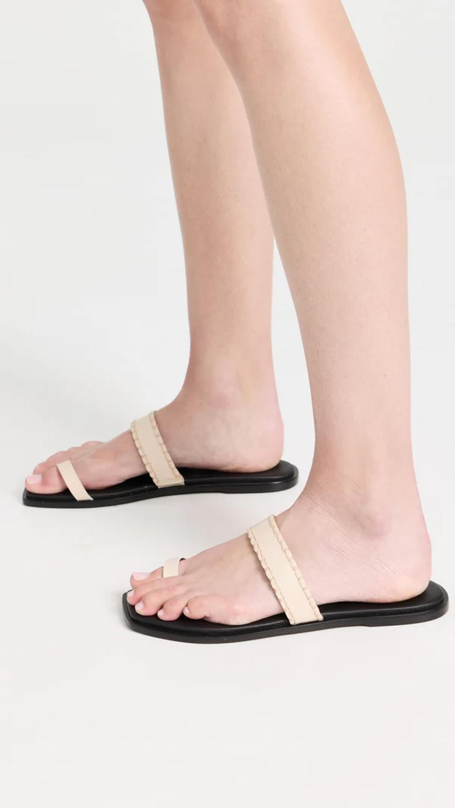 Kaanas Pirita Sandal Cream Size 9 NIB