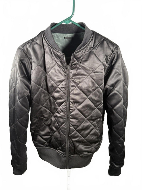 NWT Blanc Noir Reversible Camo Bomber Jacket Size Medium