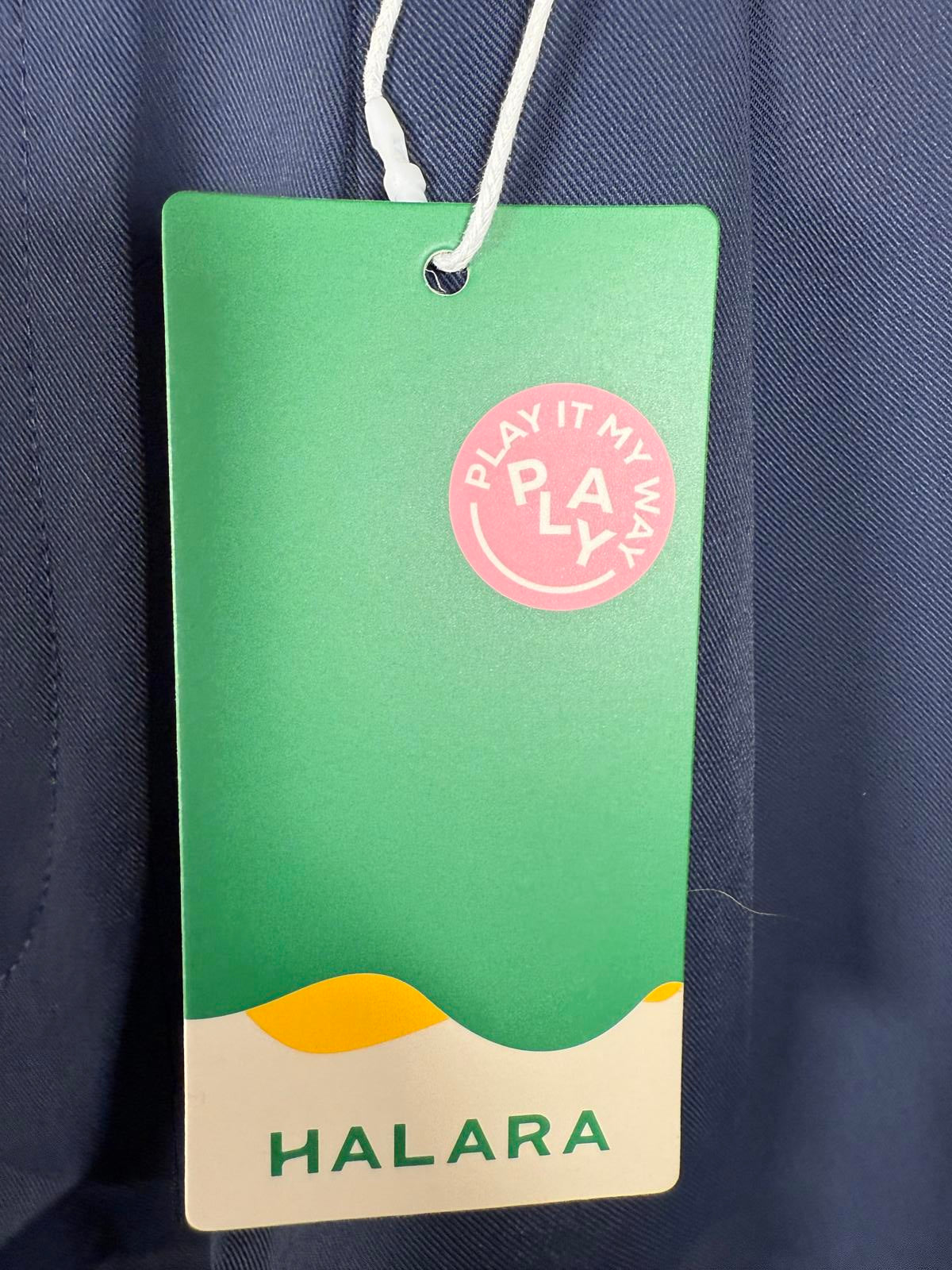 NWT Halara High Waisted Zipper Pocket Shirred Straight Leg Work Pants Size S