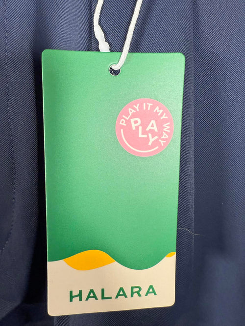 NWT Halara High Waisted Zipper Pocket Shirred Straight Leg Work Pants Size S