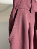 Halara Flex High Waisted Pocket Wide Leg Waffle Work Pants- M